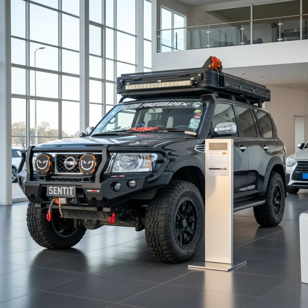 Rockarmor GT Hoop Nissan Patrol GU4 Bullbar