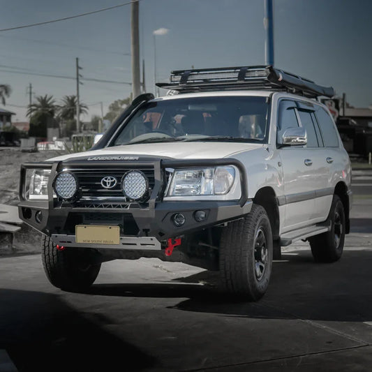 Rockarmor GT Hoop Steel Bullbar - Landcruiser 100 Series 98-07 - Winch Bar