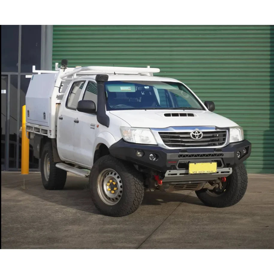 Rockarmor Gt Hoopless Steel Bullbar Frontal Combo - Toyota Hilux N70 2012-15 - Winch Bar Combo