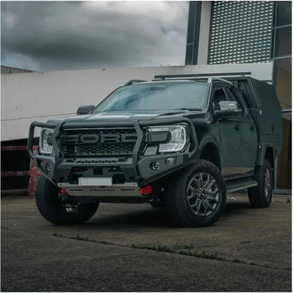 Rockarmor Gt Steel Hoop Bullbar Combo - Next Gen Ford Ranger 22 + - Winch Bar Combo