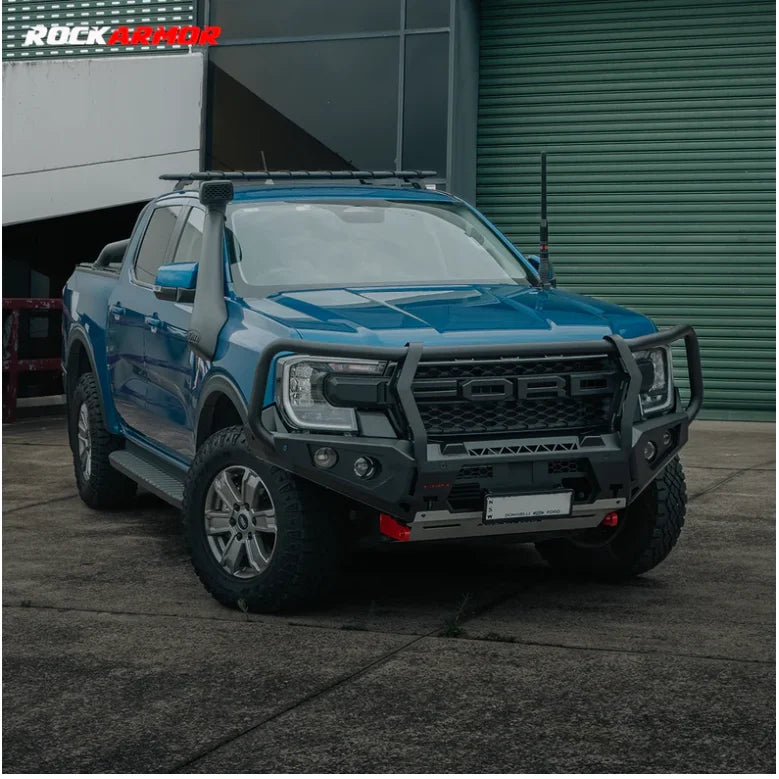 Rockarmor Gt Steel Hoop Bullbar Combo - Next Gen Ford Ranger 22 + - Winch Bar Combo