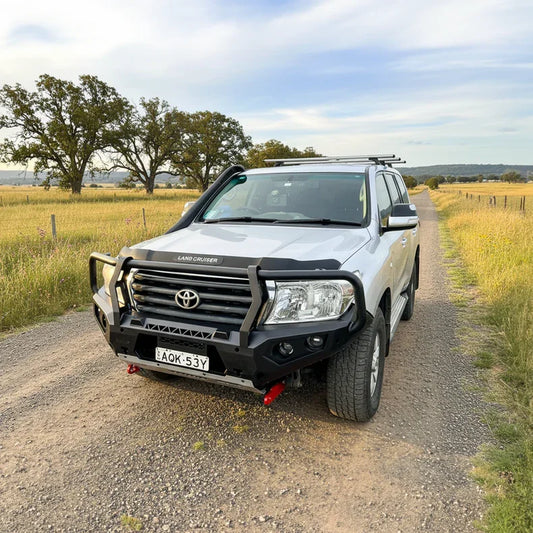 Rockarmor Gt Steel Hoop Steel Bullbar - Toyota 200 2007-15 PFL