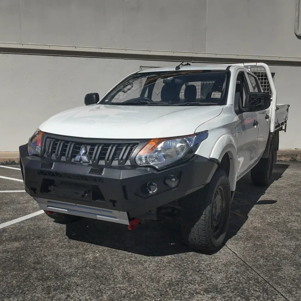 Rockarmor Gt Steel Hoopless Bullbar - Mitsubishi Mq Triton (Full Bar Replacement)