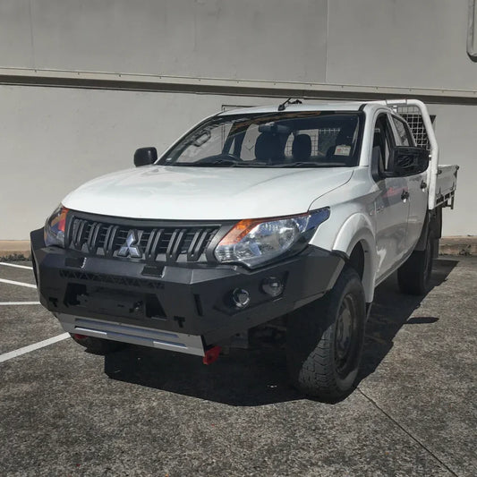 Rockarmor Gt Steel Hoopless Bullbar - Mitsubishi Mq Triton (Full Bar Replacement)