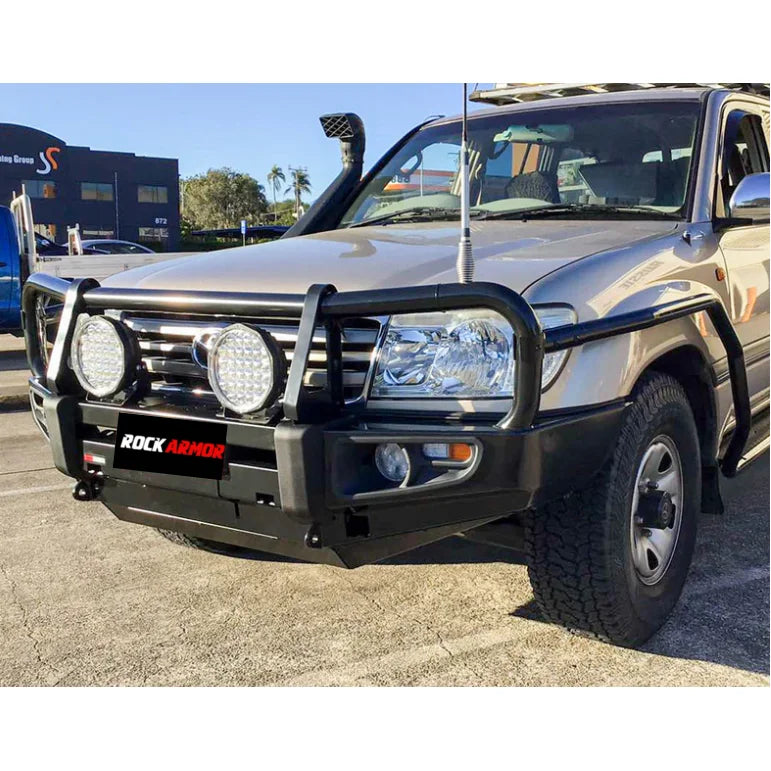 Rockarmor Premium Bullbar Frontal Combo To Suit Toyota Lancdruiser Fj100 1998- 2007Ifs - Winch Bar Combo